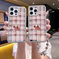 Phone case for iPhone 12 13 14 15 series, mirror surface embedded with crystal diamonds, dog tooth p