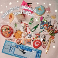Japanese Trinkets Gotochi Keychain Cute Heisei Retro - Food Edition