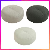 [Predolo2] Round Floor Pillow Small Comfortable Floor Cushion Pad Seating Cushion for Chair