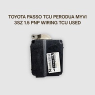 TOYOTA PASSO TCU PERODUA MYVI 3SZ 1.5 PNP WIRING TCU USED
