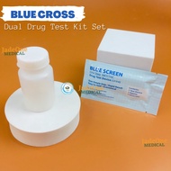 BLUE CROSS Dual Test Kit Set | (Test Kit + Urine Bottle)