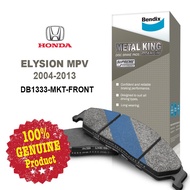 Original Bendix [DB1333MKT] Front Brake Pad - Honda Elysion MPV