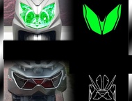 FOR NS110R Motorcycle Headlights film Tail light film sticker color changing film
