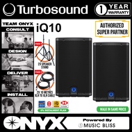 Turbosound iQ10 2500W 10 inch Powered Speaker (iQ-10 / iQ 10)