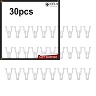 <Big Sale> 30pcs White Plastic Nylon Switch Bezel Clip For Toyota for 4Runner for Lexus❀