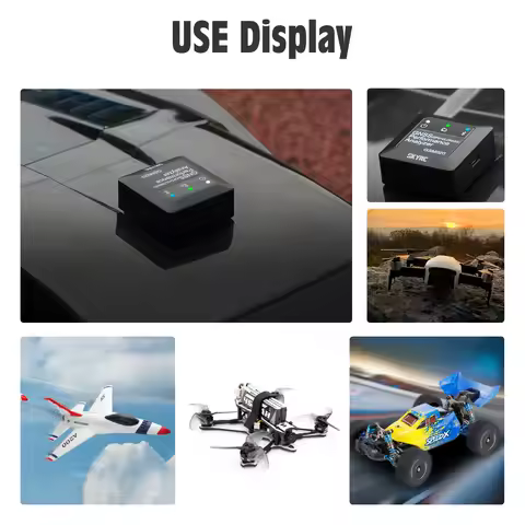 SKYRC GSM020 GNSS Performance Analyzer APP Speed Meter for RC Car Helicopter FPV Racing Drone Quadco