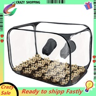 Mushroom Cultivation Tent, Bounceable Foldable Mushroom Growing Still Air Box Portable Grow Tent Con