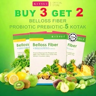 [NEW Buy 3 Take2] KITSUI Belloss Pre + Probiotic Halal Detox Fiber Sembelit | Prebiotics Probiotics