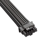 Basics C-Series 12VHPWR PCI-e Cable for Corsair (Black, 16-pin to Quad 8-pin, 60cm)
