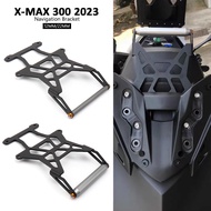 Motorcycle Mobile Phone GPS Navigation Bracket Supporter Holder Bar 12/22MM For Yamaha X-MAX 300 X-MAX300 XMAX300 XMAX 300 2023-