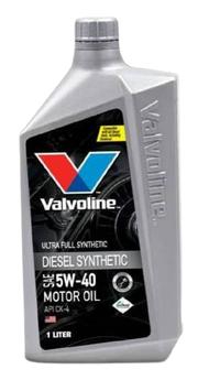 น้ำมันเครื่อง ดีเซล Valvoline Diesel Synthetic 5w30 5w40 1L