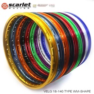 Scarlet Racing - Alloy Rims Ring 18 140 140 WM WR