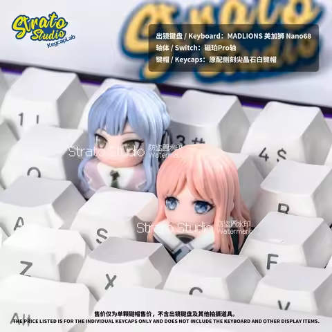 Bang Dream! It'S Mygo Anime Creative Custom Keycaps Sakiko Togawa Soyo Nagasaki Esc 3d Resin Keycaps