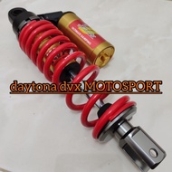 DAYTONA DAMPING EVOLUTION NVX TANK TUBE 305MM GOLD RED MIO, BEAT, VARIO 110
