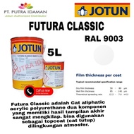 JOTUN CAT KAPAL / FUTURA CLASSIC 5 LITER / 9003 SIGNAL WHITE CAT JOTUN