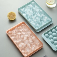 18/33 Well Ice Box With Lid Ball Ice Tray Plastic Ice Cube Mold Refrigerator Ice Ball Mold Ice Box Round Ice Mold Ice