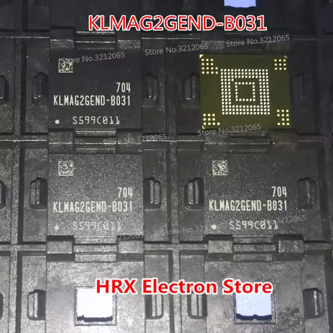 100% New Original KLMAG2GEND-B031 16G EMMC BGA KLMAG2GEND B031 (1-10piece)