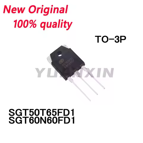 5/pieces New Original SGT50T65FD1 50T65FD1 SGT60N60FD1PN SGT60N60FD1 60N60FD1 TO-247 IGBT In Stock