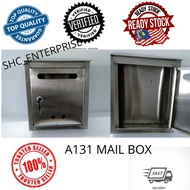 A131 STAINLESS STEEL MAIL BOX/ PETI SURAT ANTI-KARAT