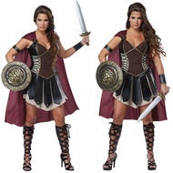 Halloween Tribal Female Gladiator Costume