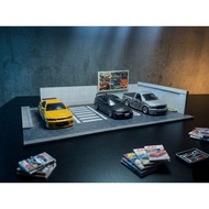 Diorama BASE parking 1 scale64/