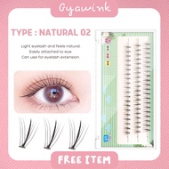 MATA Gyawink natural 02 Individual Lash Eyelash Extensions Douyin Cosplay Japan Korean Eyelash