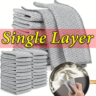 Wholesale Metal Steel Wire Rags Cloth Home Kitchen Pot Pan Dishwashing Double-sided Dishcloth Cleani
