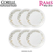 Corelle 2 Pcs / 4 Pcs Vitrelle Tempered Glass Dinner Plate / Bowl / Soup Plate / Serving Platter / Mug - Silver Crown