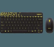 【時雨小舖】 羅技 無線滑鼠鍵盤組 MK240 nano黑底/黃邊(含稅附發票)