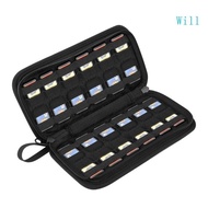 Will Game Cards Storage Case Box Organizer-Bag for NS OLED Game Memory SD-Card Holder