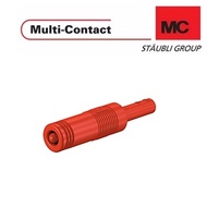 MULTI-CONTACT A4/4-Z Plug Adapter 30V 25A [MADE IN SWITZERLAND]