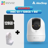 Ezviz C6N G1 Wifi Camera + 128Gb Card + L Stand