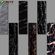 SUYO Floor Tile Sticker, Windowsill Self Adhesive Skirting Line, Home Decor Marble Grain Waterproof PVC Corner Wallpaper