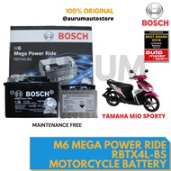 Bosch Moto Battery Accessories 4L Battery for Mio, Bosch Batteries &amp; Parts battery, Mio Motorcycle ATV Parts Sporty Battery