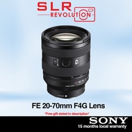 Sony FE 20-70mm F4 G Lens [SEL2070G] For Sony A7RM5/A7SM3/A7M4/A7M3/A7C/ZV-E1/A9M2