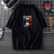 GAMER POPCLOSET XS-3XL TSHIRT WOMAN T SHIRT MEN BAJU T SHIRT PEREMPUAN COTTON T SHIRT LELAKI PLUS SI