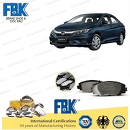 FBK Disc Brake Pad Front  FD5868MS - Honda City TMO T9A