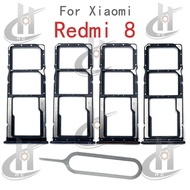For Xiaomi Redmi 8 Sim Card Tray Slot Holder Card Holder Reader SD Slot Adapter Replacement Parts