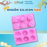 Flower Silicone Mold for Jelly, Pudding, Panna Cotta,... Many Cute Models - 6SFOOD