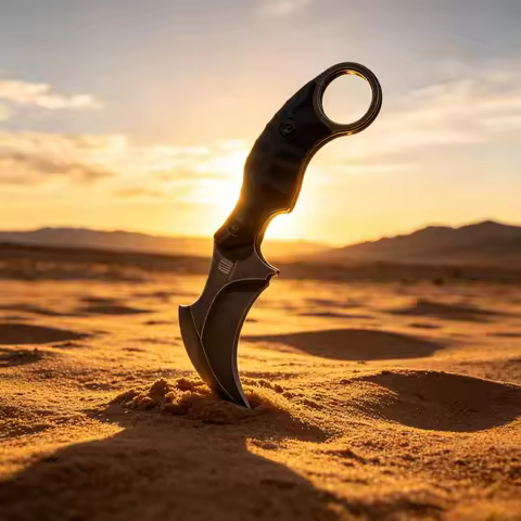STRIDER Eagle-Shaped Blade EDC Personalized Collection Knife High-Hardness D2 Steel Camping Emergenc