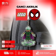 Premium Acrylic DurableKeychain – V49 LEGO X SPIDERMAN UNIVERSE Acrylic KEYCHAIN | Eayadvertising