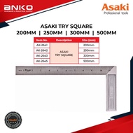 ASAKI TRY SQUARE 200MM | 250MM | 300MM | 500MM