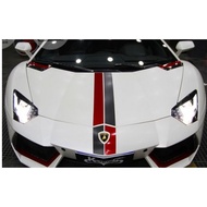 Lamborghini Car Stickers Latte Ferrari Porsche 911 Bugatti Alpha Romeo Car Stickers