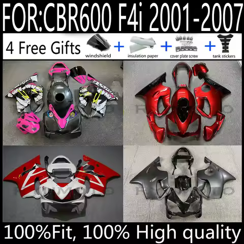 Motorcycle Fairings kit fit for CBR600 F4i CBR 600 CBR600F4i fs 04 05 06 07 2004 2005 2006 2007 body
