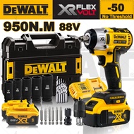 อัพเกรดอุปกรณ์เสริมฟรี 19 เครื่อง DEWALT 88V DCF887 ประแจผลกระทบไฟฟ้าแบบไร้แปรงถ่าน 950N.M แบตเตอรี่
