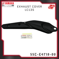 YAMAHA LC135 EXHAUST COVER 55C-E4718-00 MUFFLER COVER PROTECTOR REAR BLACK 100% ORIGINAL