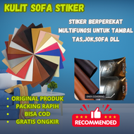 Stiker Kulit Untuk Sofa Meteran | STIKER KULIT PENGGANTI KULIT SOFA | PENAMBAL