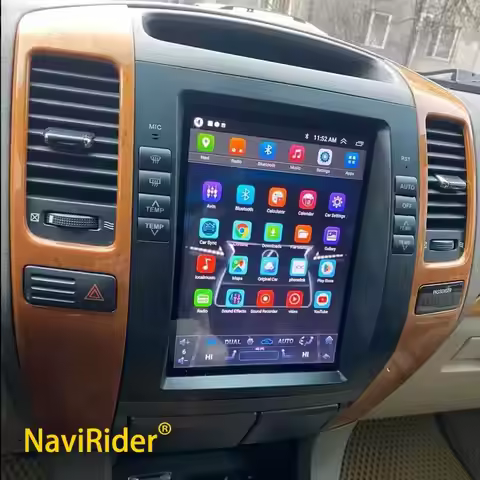 Android 13 2din Car Radio Navigation for Toyota Land Cruiser Prado 120 3 Lexus GX470 J120 2003-2009 