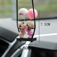 GANTUNGAN KSS I Love You Swing Car Mirror Hanger 4.5cm X 7.5cm