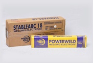 POWERWELD STABLEARC 18 WELDING ROD 2.6mm / 3.2mm / 4.0mm WELDING ELECTRODE E7018 (5KG/PKT)